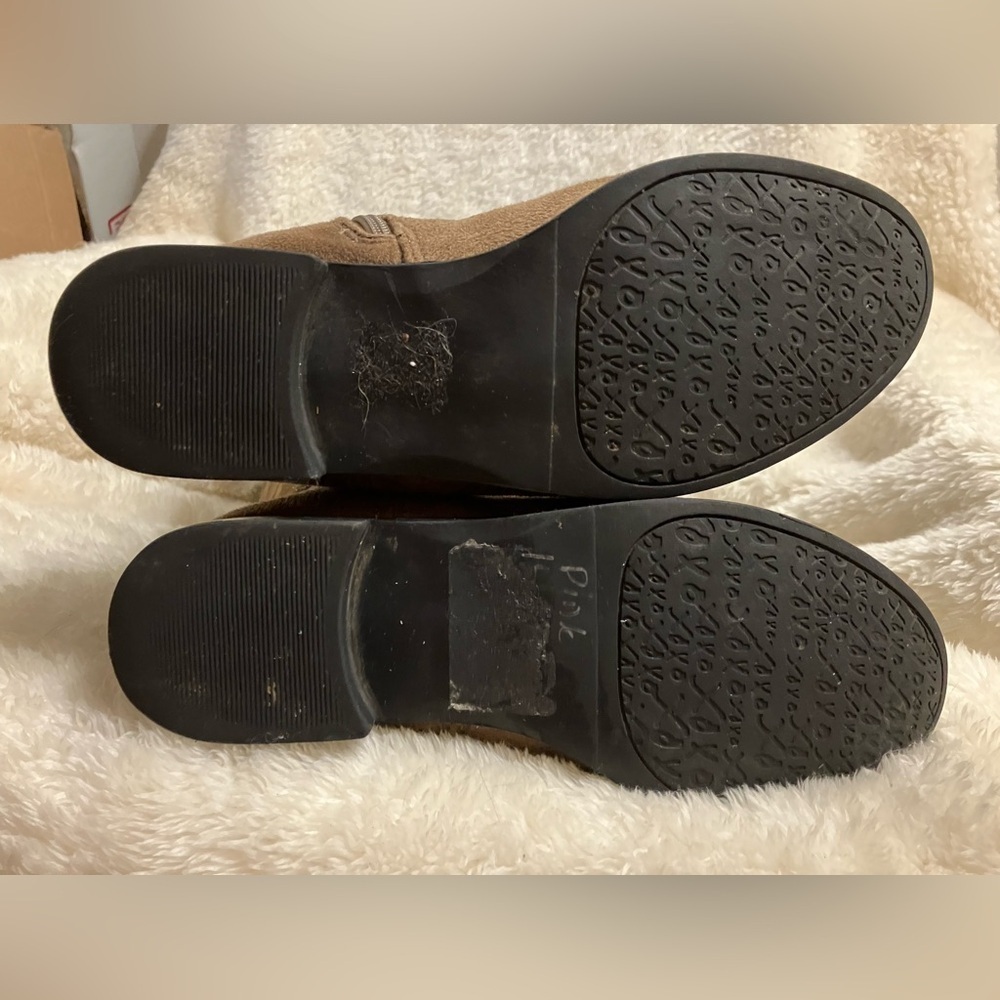 XOXO TRISHH2 Boots Faux Suede Over-The-Knee SlouchTaupe Size 7.5 - Picture 7 of 8